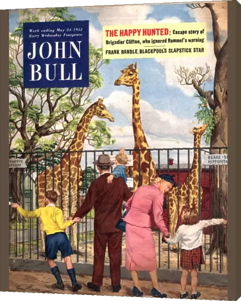 John Bull 1950s UK london zoo zoos magazines
