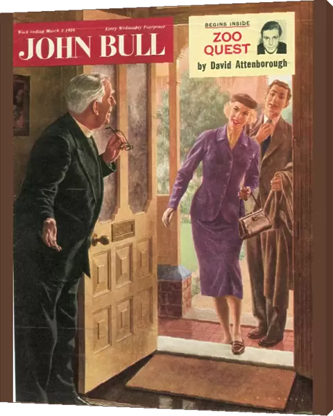 John Bull 1950s UK love vicars priests marriages weddings magazines