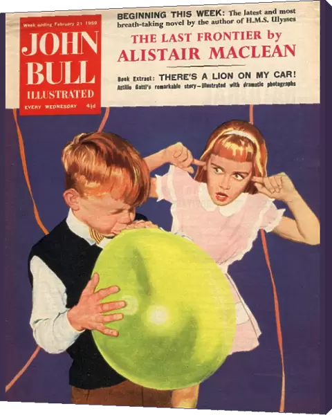 John Bull 1950s UKs balloons party magazines