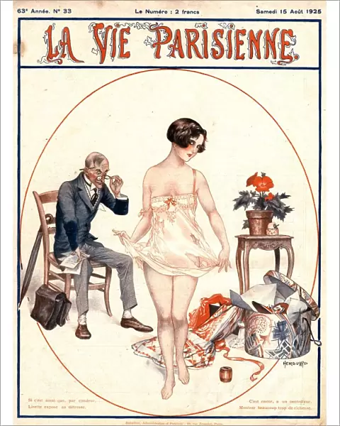 1925 1920s France erotica glamour la vie parisienne dirty old men lecherous shopping