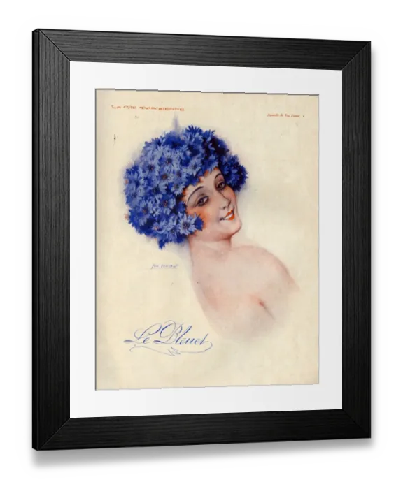 Framed Print : 1920s, France, La Vie Parisienne, Magazine Plate Framed Print : 1920s, France, La Vie Parisienne, Magazine Plate