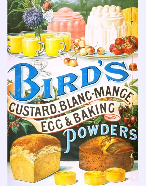 Birds 1920s UK custard blancmange