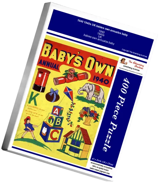 1940 1940s UK babies own annualss baby