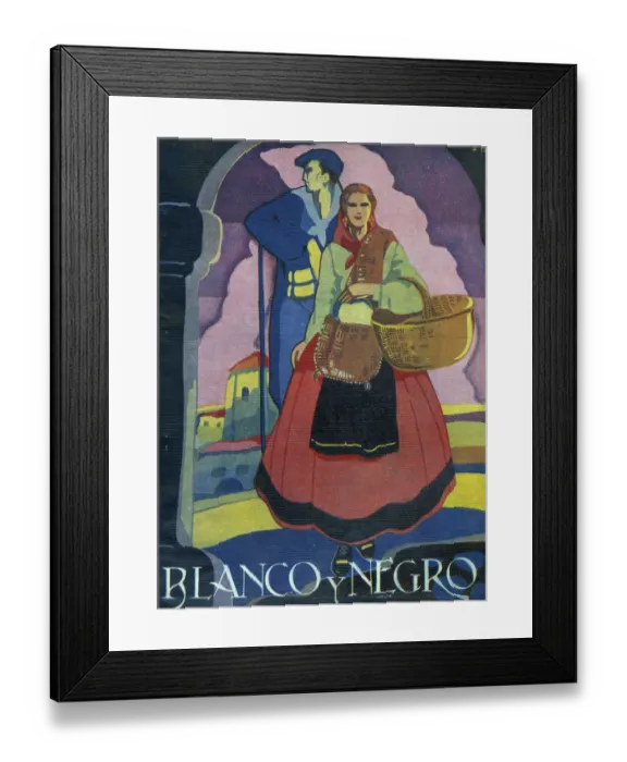 Framed Print : Blanco y Negro 1936 1930s Spain cc Framed Print : Blanco y Negro 1936 1930s Spain cc