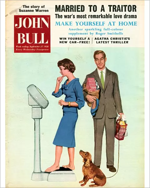 John Bull 1958 1950s UK scales weighing machines magazines