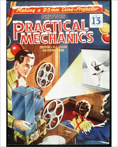 Practical Mechanics 1950s UK cine film magazines