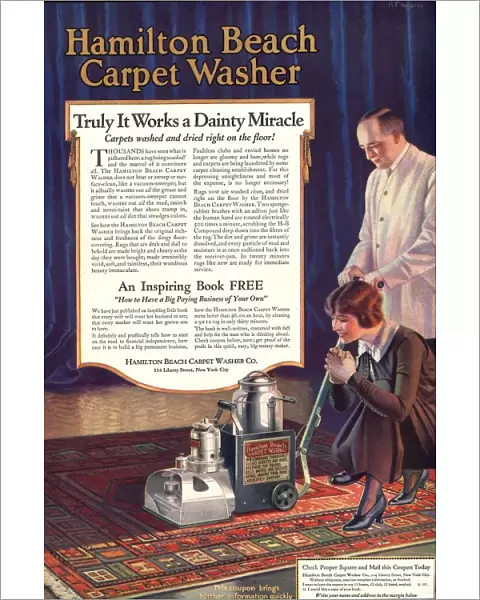 1920 1920s USA vacuum cleaners hoovers hamilton beach appliances