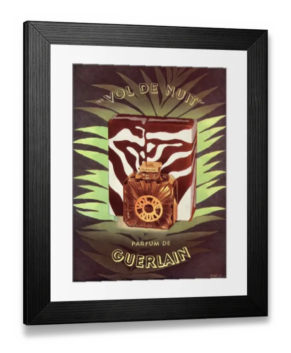 Framed Print : Guerlain 1930s UK guerlain vol de nuit night light womens Framed Print : Guerlain 1930s UK guerlain vol de nuit night light womens