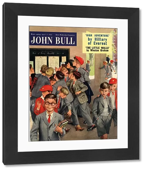 John Bull 1955 1950s UK schools swots exams magazines