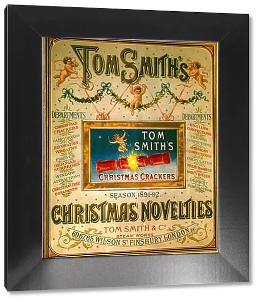Tom Smiths Christmas Novelties 1900s UK mcitnt decorations Smiths crackers Father
