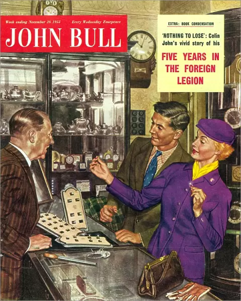 John Bull 1950s UK love rings weddings marriages magazines