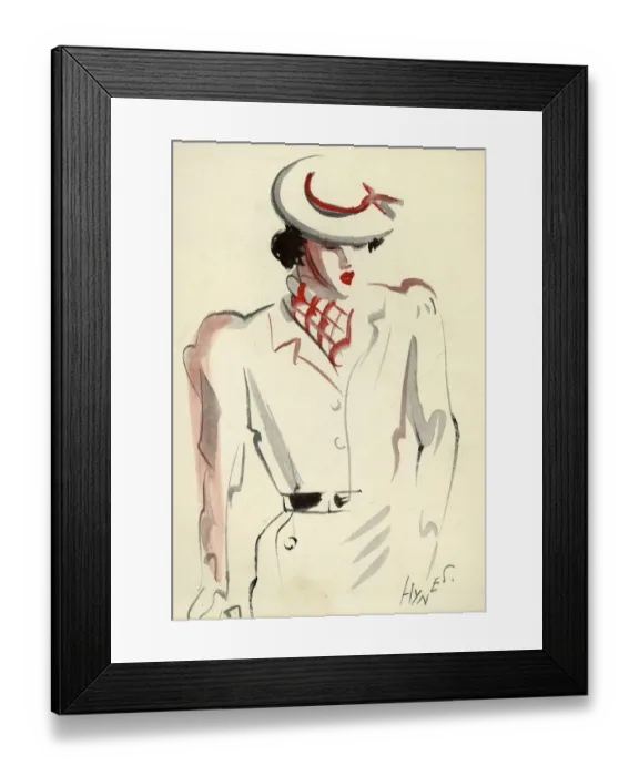 Framed Print : Womens Fashion 1930s 1939 1930s UK portraits womens Framed Print : Womens Fashion 1930s 1939 1930s UK portraits womens