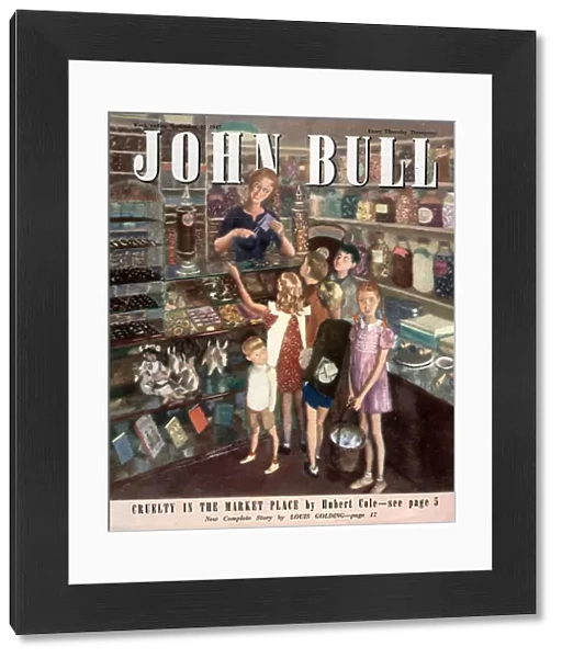 John Bull 1947 1940s UK sweet shops penny sweets magazines