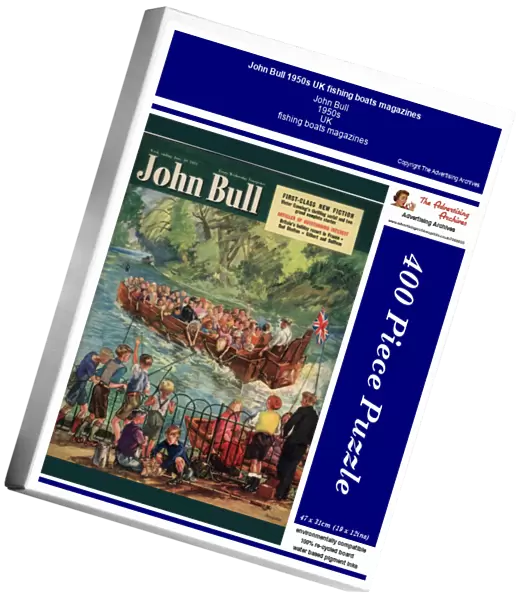 John Bull 1950s UK fishing boats magazines