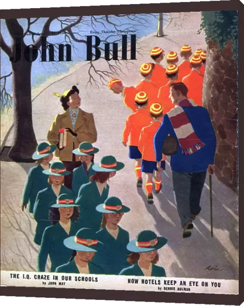John Bull 1950 1950s UK schools magazines teachers