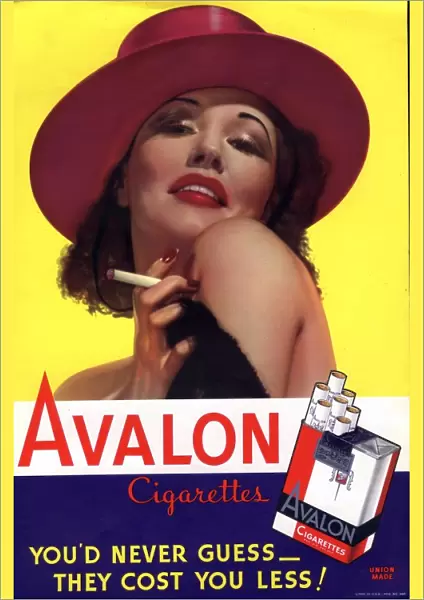 Avalon 1930s USA glamour cigarettes smoking