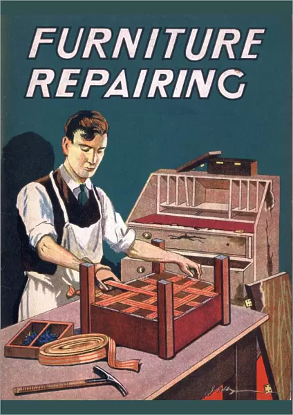 1940s UK furniture repairing diy magazines repairs mending do it yourself