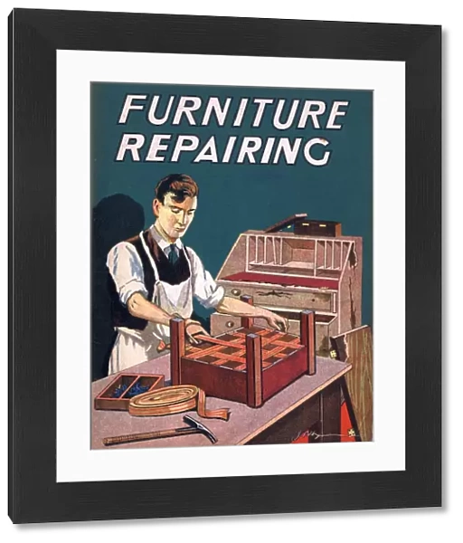 1940s UK furniture repairing diy magazines repairs mending do it yourself