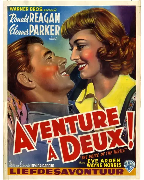 Adventure for Two, Voice Of The Turtle 1947 1940s France Ronald Reagan, Eleanor Parker