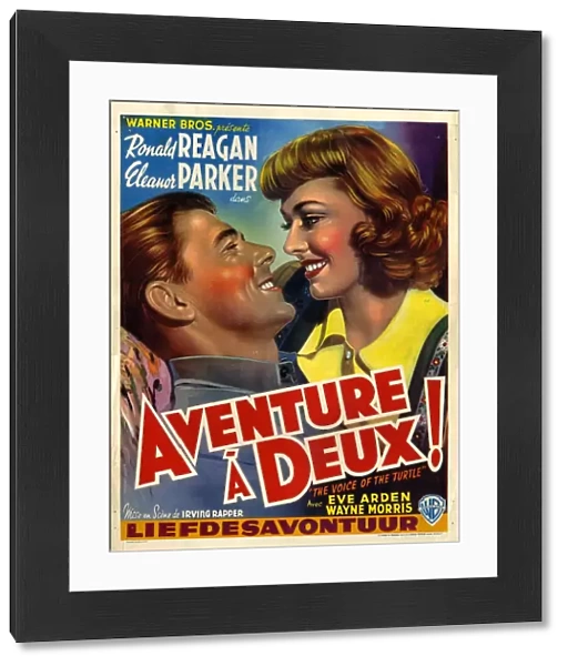 Adventure for Two, Voice Of The Turtle 1947 1940s France Ronald Reagan, Eleanor Parker