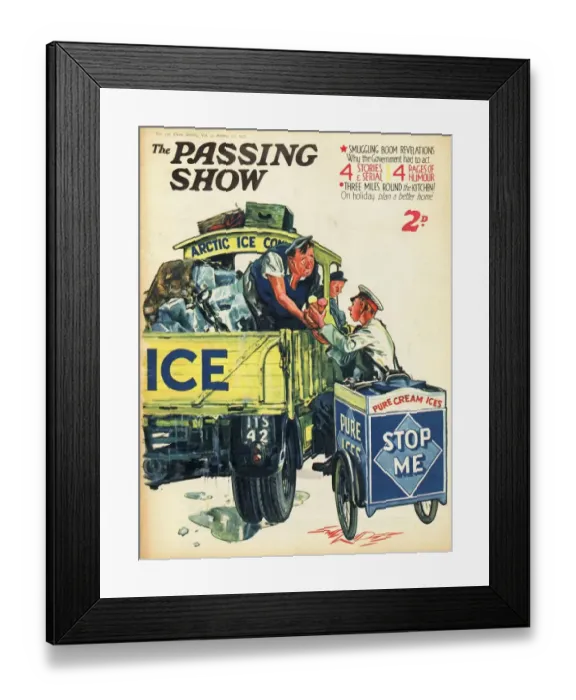Framed Print : 1930s, UK, The Passing Show, Magazine Cover