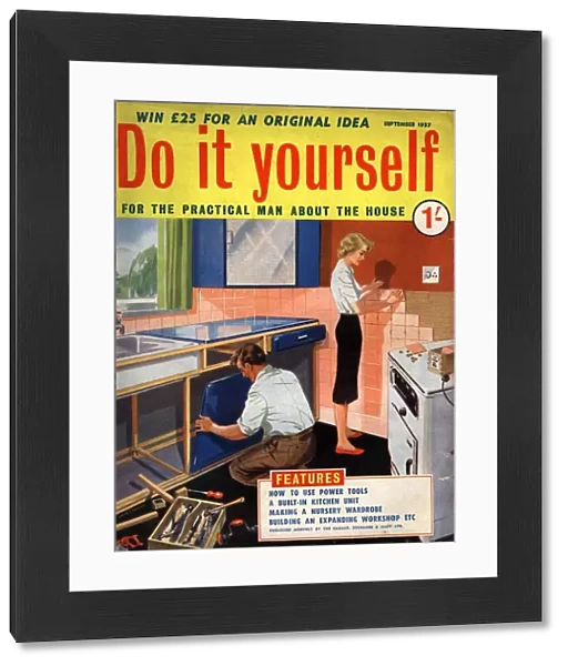 Do It Yourself 1950s UK diy kitchens magazines do it yourself interiors