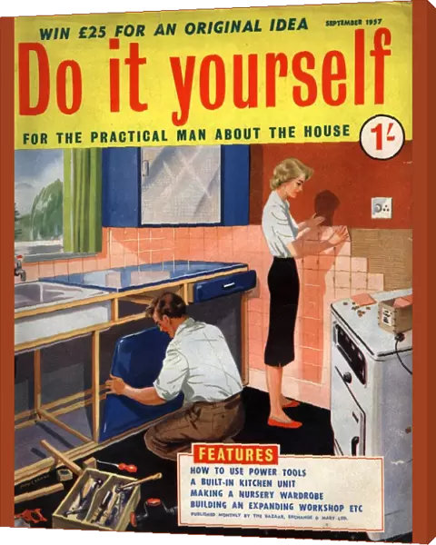 Do It Yourself 1950s UK diy kitchens magazines do it yourself interiors