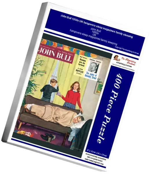 John Bull 1950s UK hangovers sleep magazines family sleeping