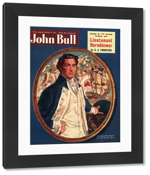 John Bull 1951 1950s UK Hornblower sailors admirals navy ships nautical magazines