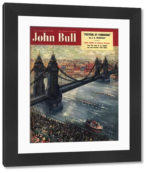 John Bull 1950s UK thames bridges tower bridge london magazines