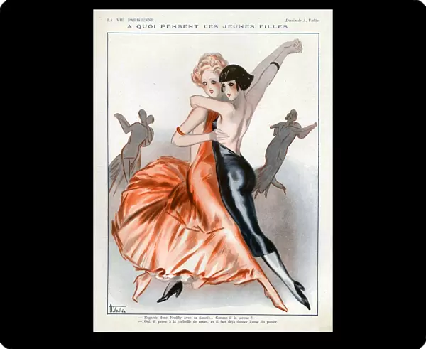 La Vie Parisienne 1931 1930s France cc gay lesbians dancers party