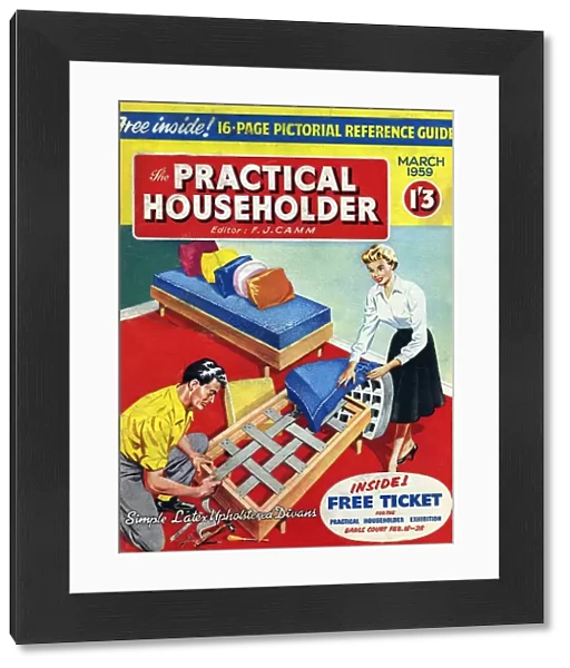 Practical Householder 1957 1950s UK DIY do it yourself home improvement magazines