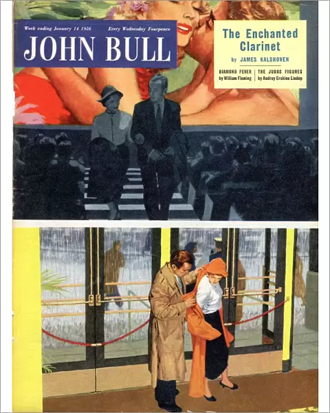 John Bull 1950s UK at the films cinema movies magazines