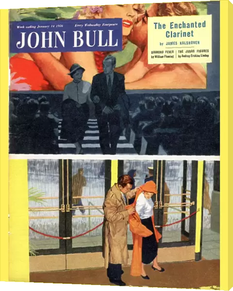 John Bull 1950s UK at the films cinema movies magazines