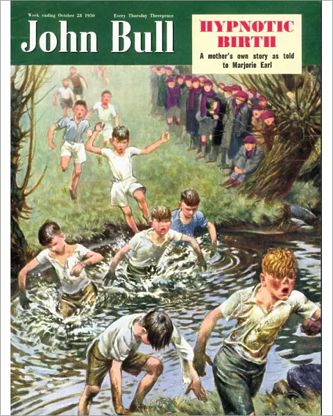 John Bull 1950 1950s UK cross country running races athletics magazines athletes