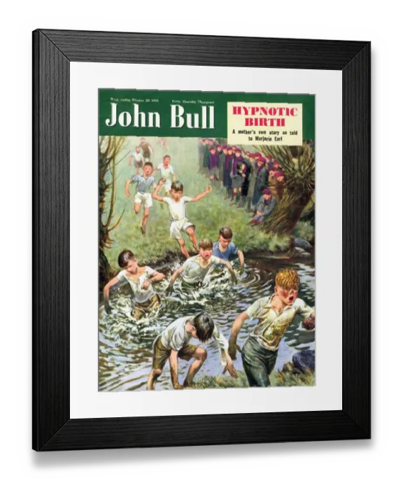 Framed Print : John Bull 1950 1950s UK cross country running races athletics magazines athletes Framed Print : John Bull 1950 1950s UK cross country running races athletics magazines athletes