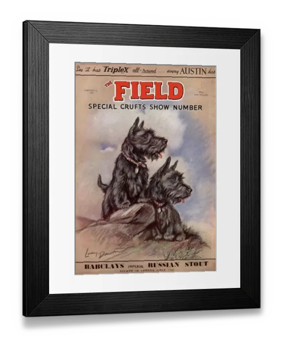 Framed Print : 1930s UK dogs