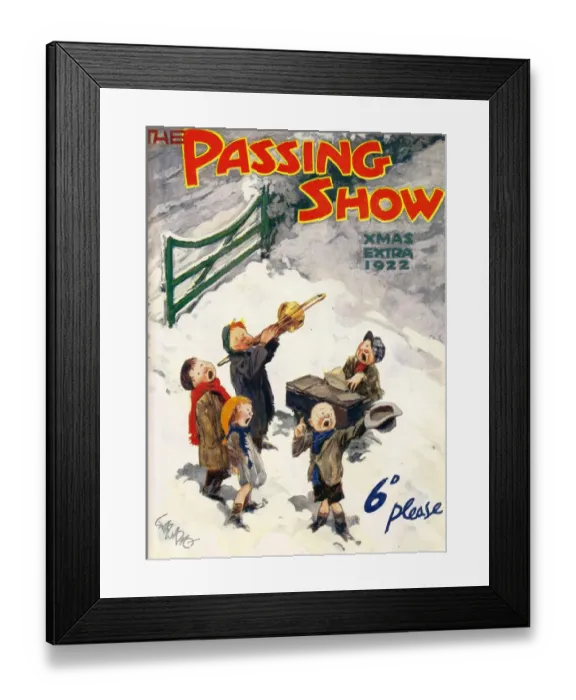 Framed Print : 1920s, UK, The Passing Show, Magazine Cover Framed Print : 1920s, UK, The Passing Show, Magazine Cover