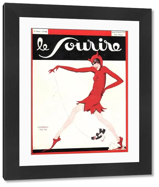 Le Sourire 1930s France glamour erotica the devil sexism discrimination magazines