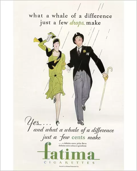 Fatima 1930s USA cc raining couples mens top hats tails canes womens