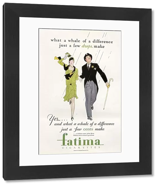 Fatima 1930s USA cc raining couples mens top hats tails canes womens