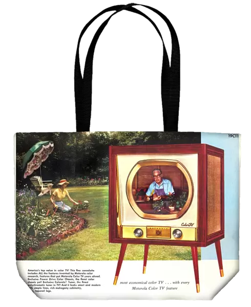 Motorola 1950s USA rklf televisions gardens itnt