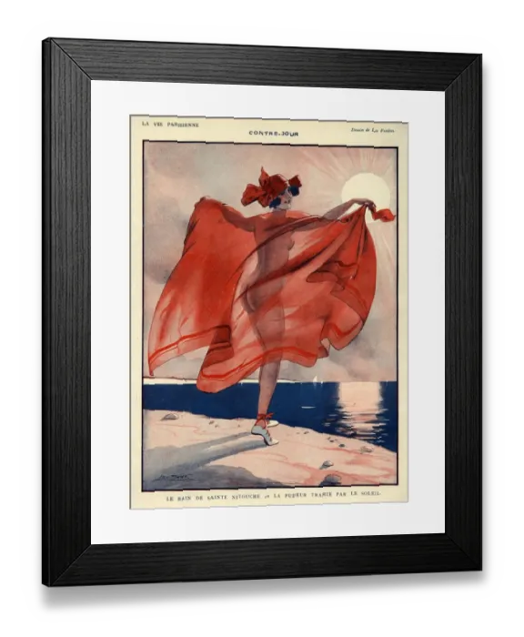 Framed Print : La Vie Parisienne 1923 1920s France Leo Fontan Illustrations naked nudes erotica Framed Print : La Vie Parisienne 1923 1920s France Leo Fontan Illustrations naked nudes erotica