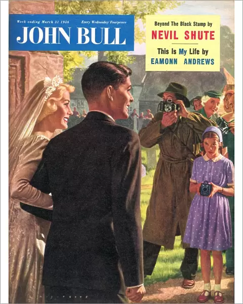 John Bull 1950s UK marriages weddings brides bridegrooms photography magazines