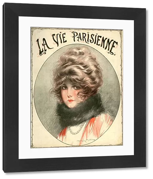 La Vie Parisienne 1910s France Maurice Milliere illustrations magazines womens portraits