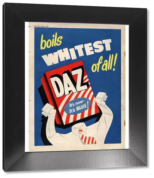 Daz 1950s UK washing powder products detergent