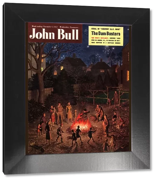John Bull 1951 1950s UK guy fawkes fireworks bonfires magazines