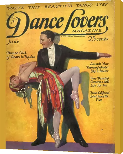 Dance Lovers 1920s USA mcitnt magazines