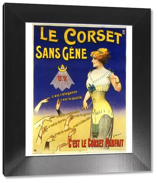 1890s France womens underwear corsets