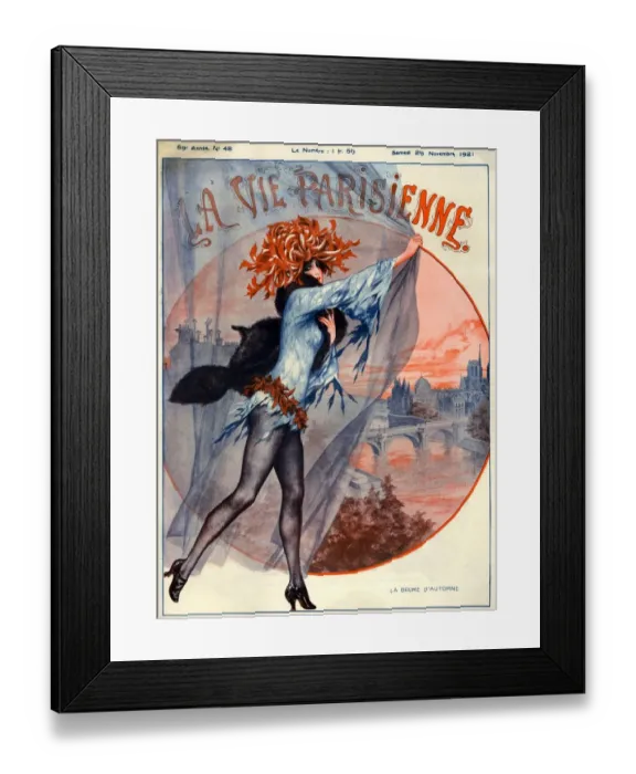 Framed Print : La Vie Parisienne, 1920s, France Framed Print : La Vie Parisienne, 1920s, France